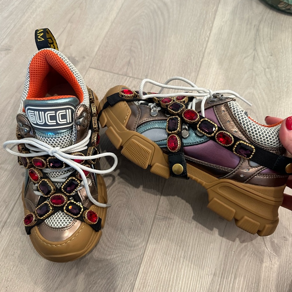New Gucci sneakers that I never wear